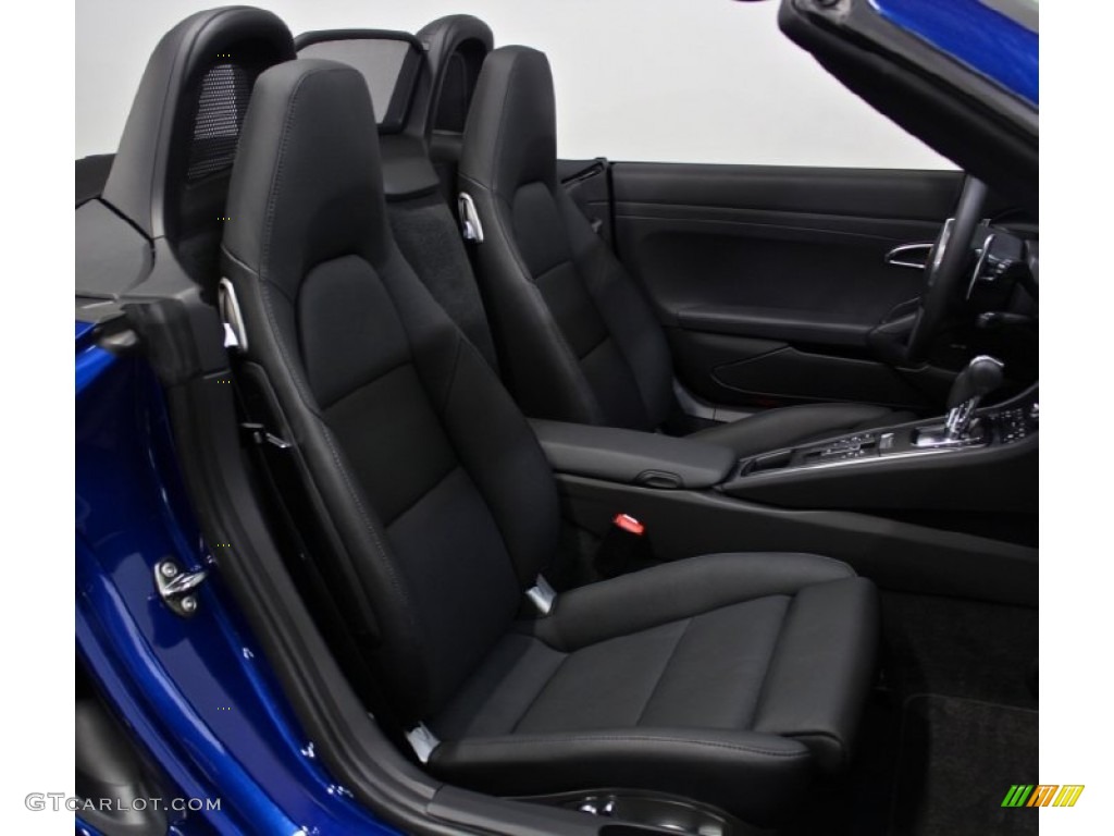 Black Interior 2013 Porsche Boxster S Photo #76651795