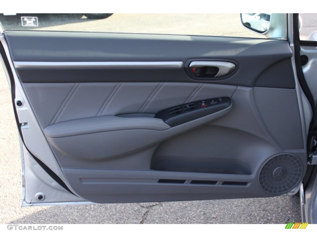 2010 Honda Civic EX-L Sedan Gray Door Panel Photo #76652320