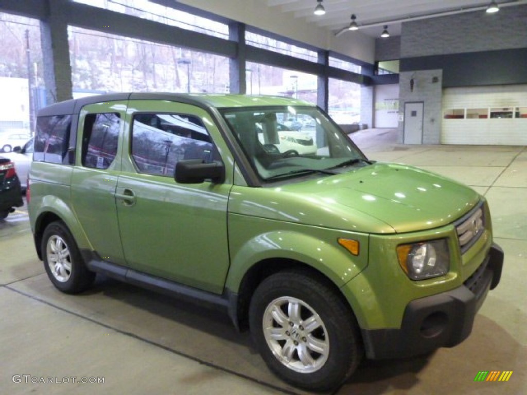 2008 Element EX AWD - Kiwi Green Metallic / Gray/Black photo #1