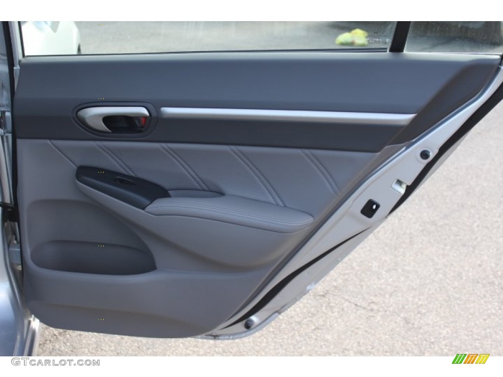 2010 Honda Civic EX-L Sedan Gray Door Panel Photo #76652502