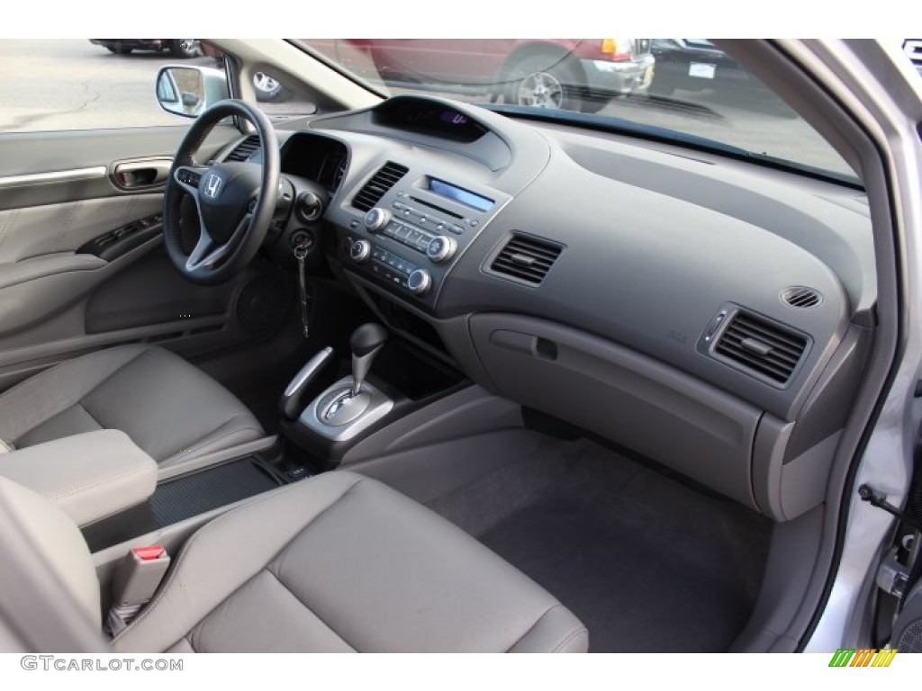 Gray Interior 2010 Honda Civic EX-L Sedan Photo #76652568