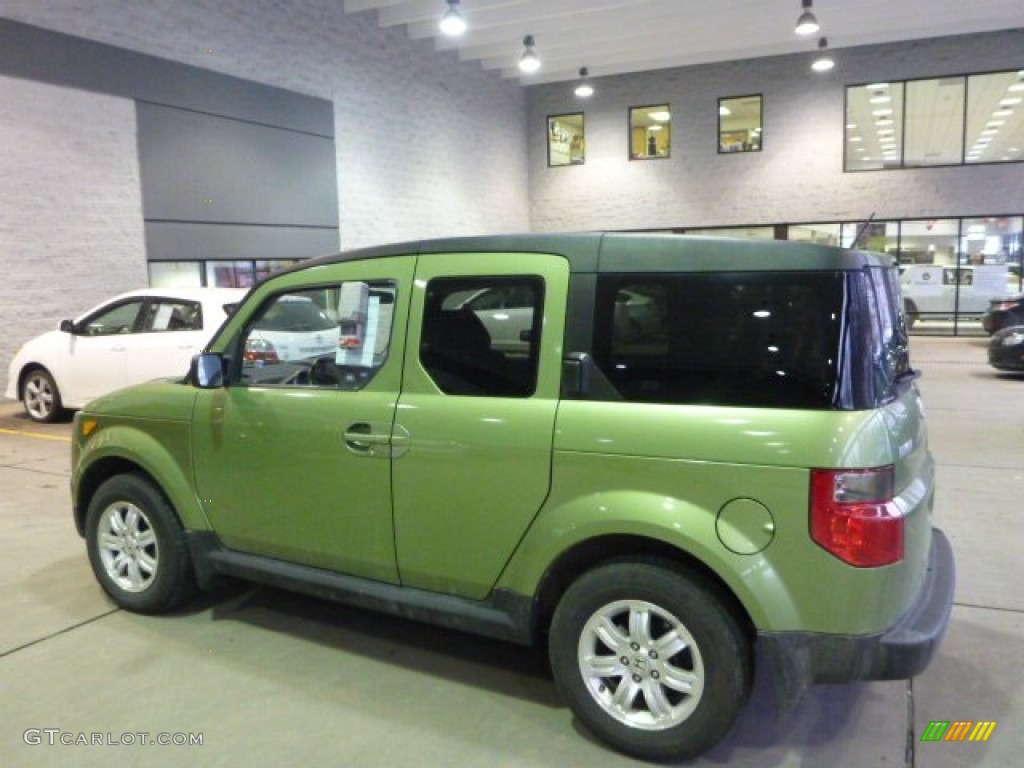 2008 Element EX AWD - Kiwi Green Metallic / Gray/Black photo #12