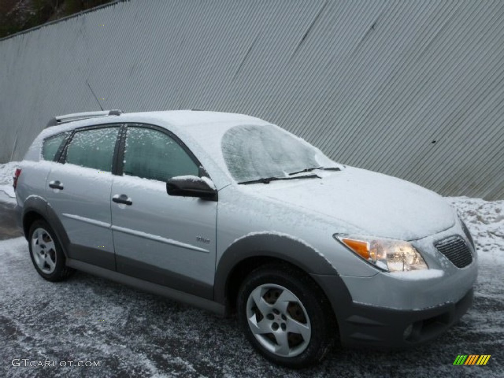 Platinum Silver Pontiac Vibe