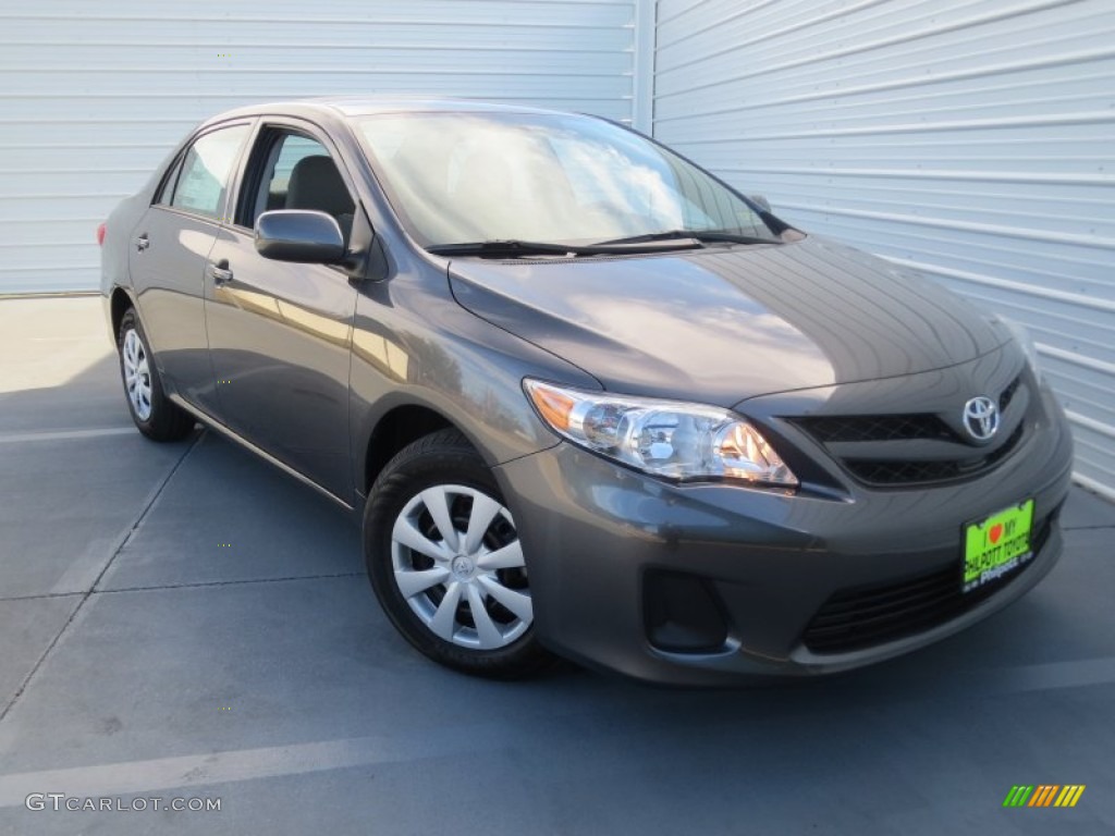 Magnetic Gray Metallic Toyota Corolla