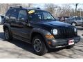 2005 Black Clearcoat Jeep Liberty Renegade 4x4  photo #3