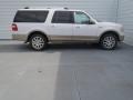 White Platinum Tri-Coat 2013 Ford Expedition EL King Ranch 4x4 Exterior