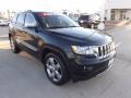 Brilliant Black Crystal Pearl 2011 Jeep Grand Cherokee Overland