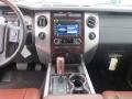 King Ranch Charcoal Black/Chaparral Leather Controls Photo for 2013 Ford Expedition #76655497