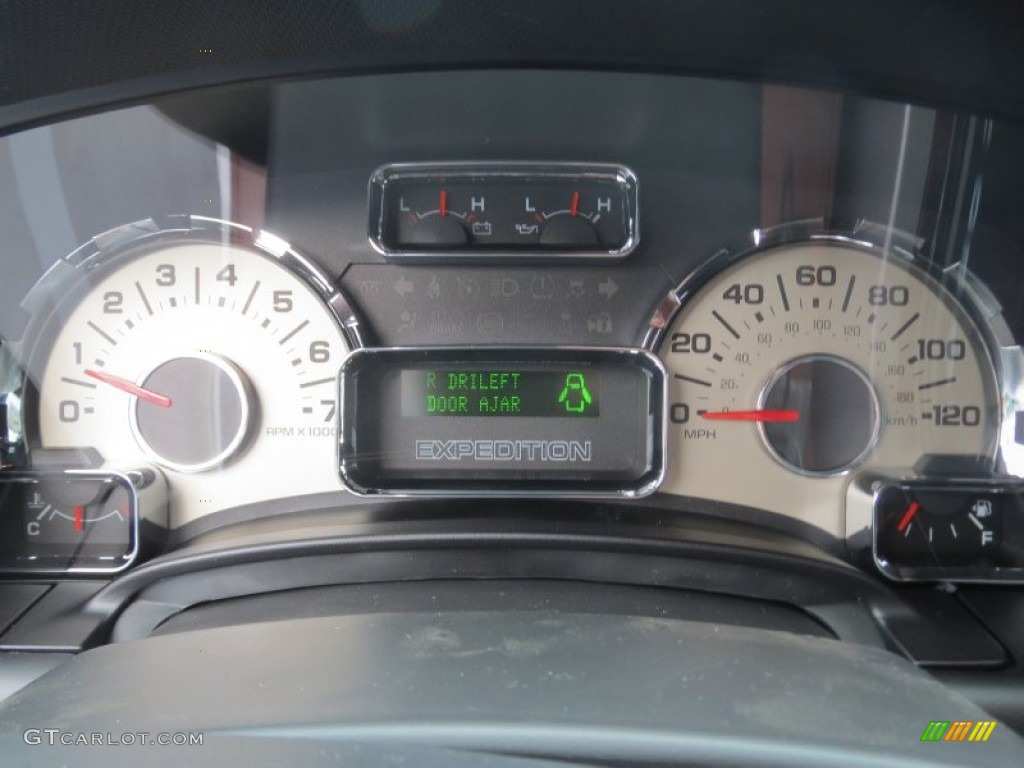 2013 Ford Expedition EL King Ranch 4x4 Gauges Photo #76655625