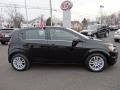 Black 2012 Chevrolet Sonic LT Hatch Exterior