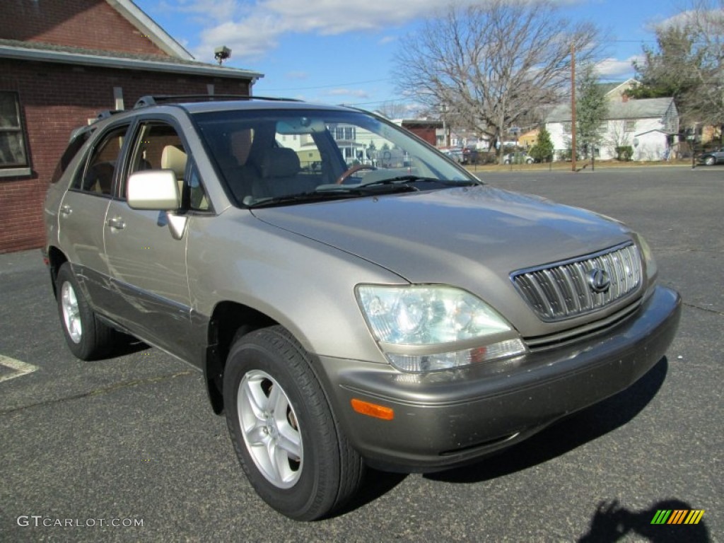 Burnished Gold Metallic 2003 Lexus RX 300 AWD Exterior Photo #76656156