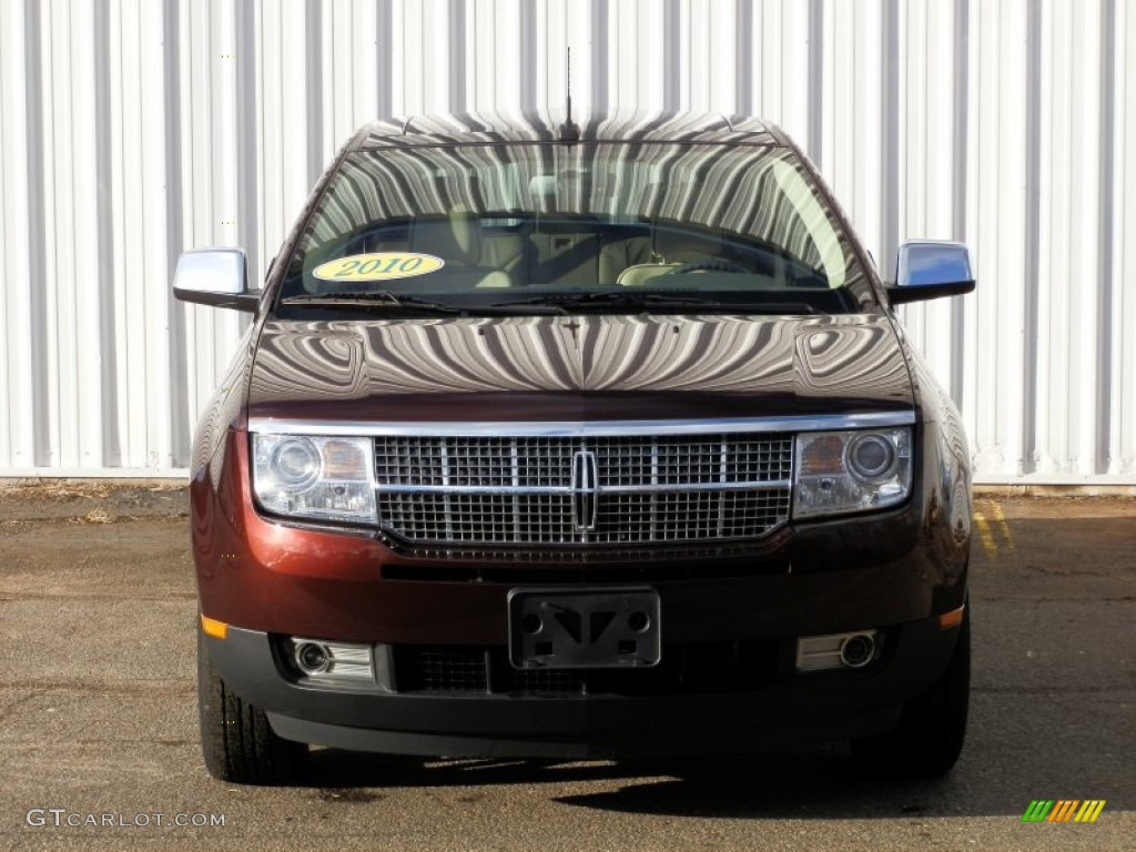 2010 MKX AWD - Cinnamon Metallic / Light Camel photo #2