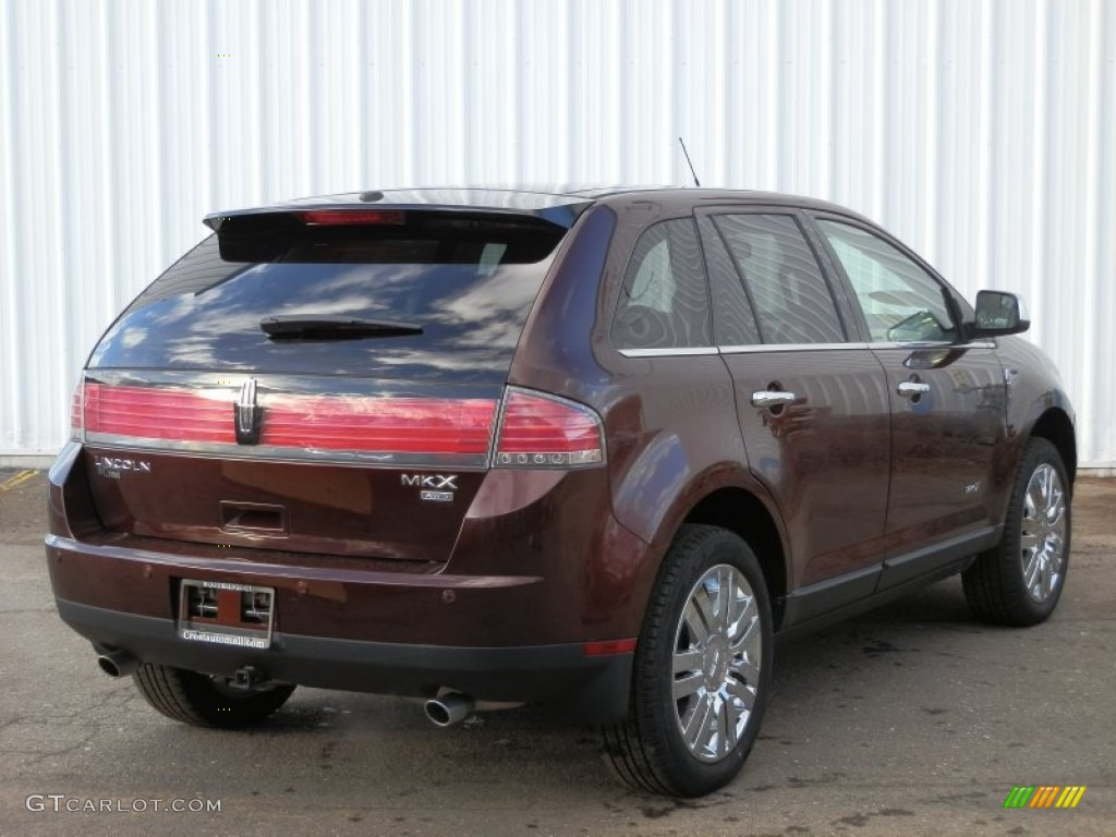 2010 MKX AWD - Cinnamon Metallic / Light Camel photo #4