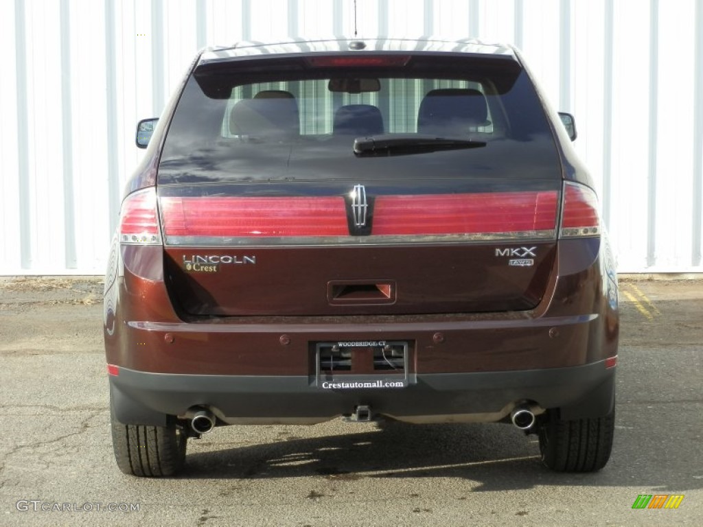 2010 MKX AWD - Cinnamon Metallic / Light Camel photo #5