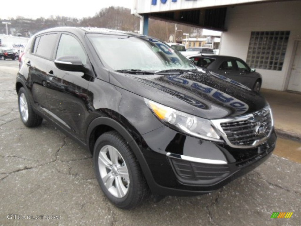 Black Cherry 2013 Kia Sportage LX Exterior Photo #76656854