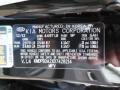 9P: Black Cherry 2013 Kia Sportage LX Color Code