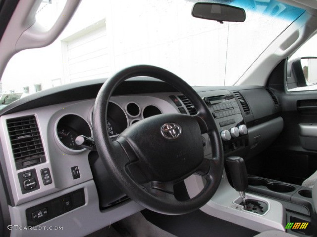 2009 Tundra TRD Double Cab 4x4 - Silver Sky Metallic / Graphite Gray photo #14