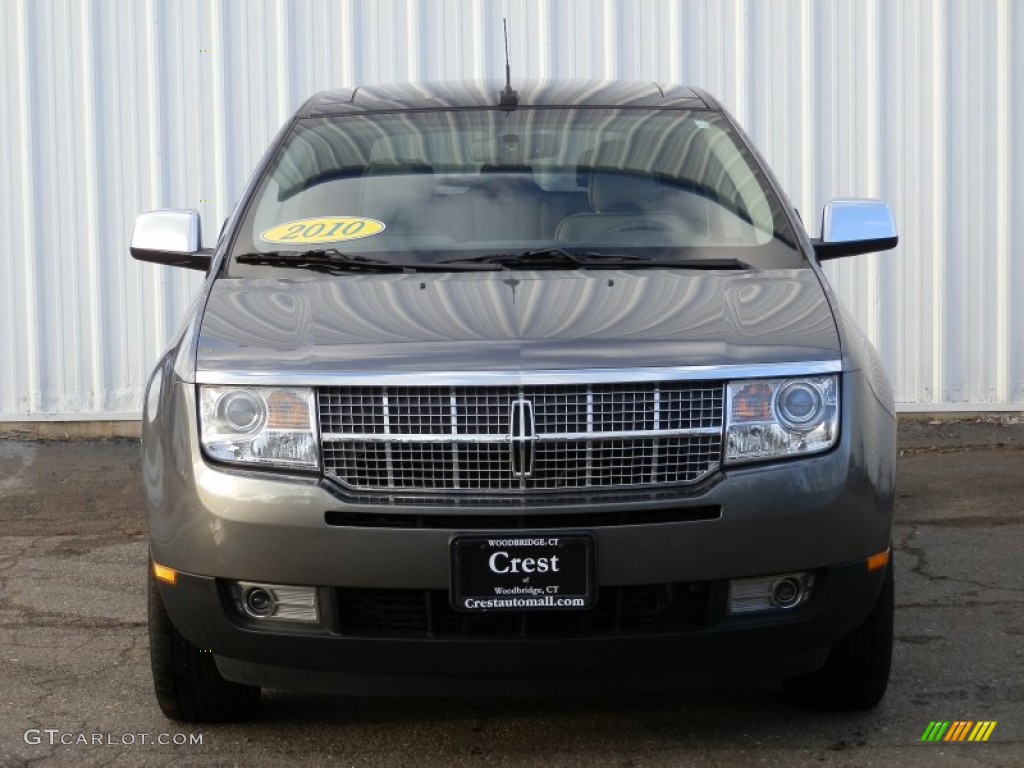 2010 MKX AWD - Sterling Grey Metallic / Light Camel photo #2