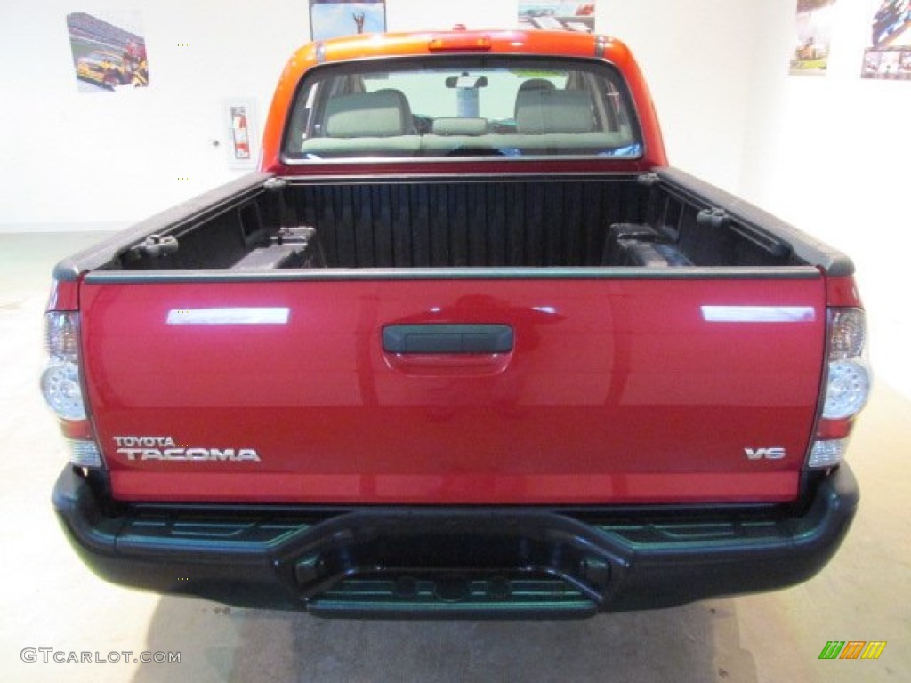 2009 Tacoma V6 Double Cab 4x4 - Barcelona Red Metallic / Graphite Gray photo #6