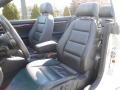 Front Seat of 2008 A4 3.2 quattro Cabriolet