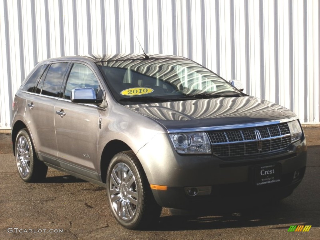 2010 MKX AWD - Sterling Grey Metallic / Light Camel photo #3