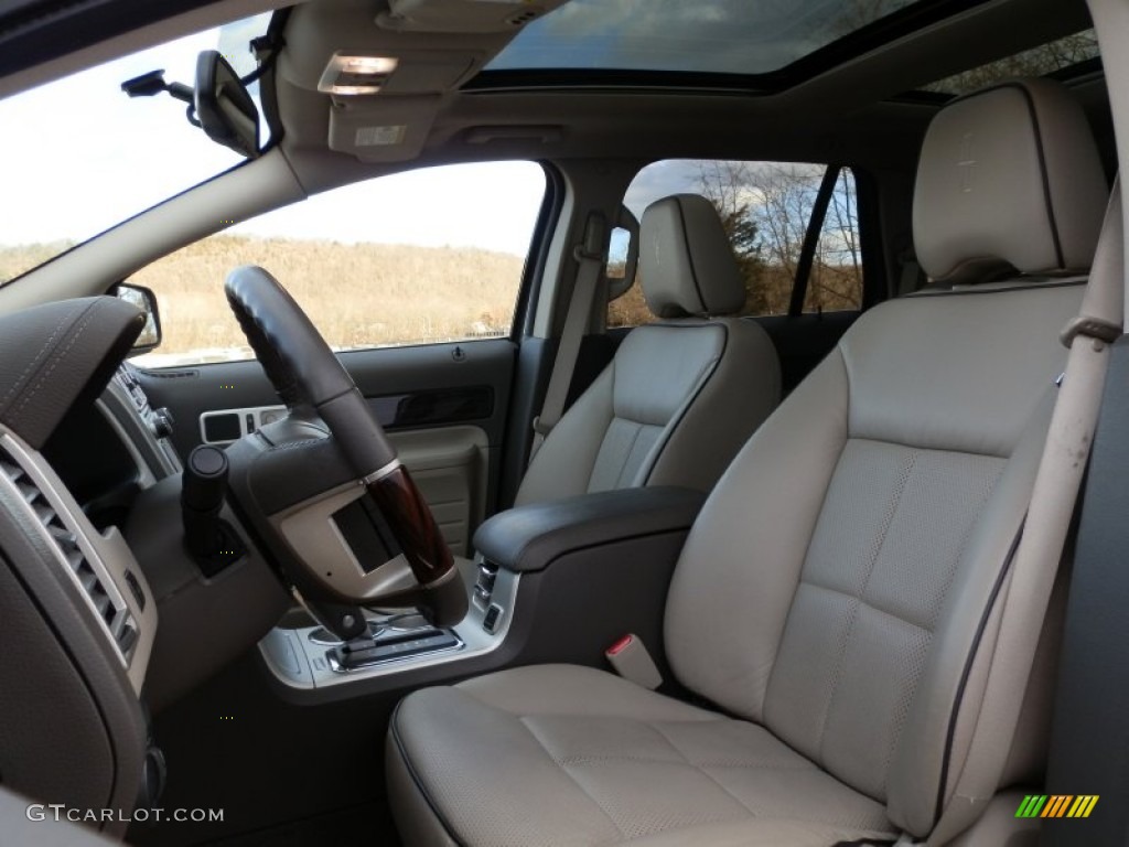 2010 MKX AWD - Sterling Grey Metallic / Light Camel photo #8