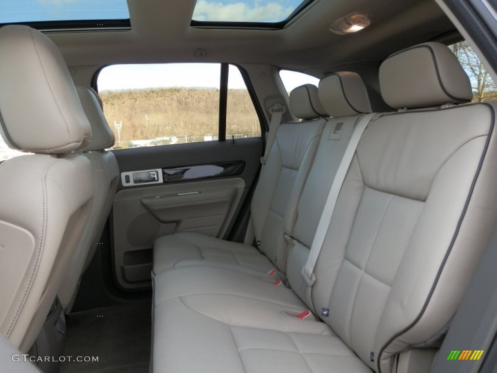 2010 MKX AWD - Sterling Grey Metallic / Light Camel photo #9