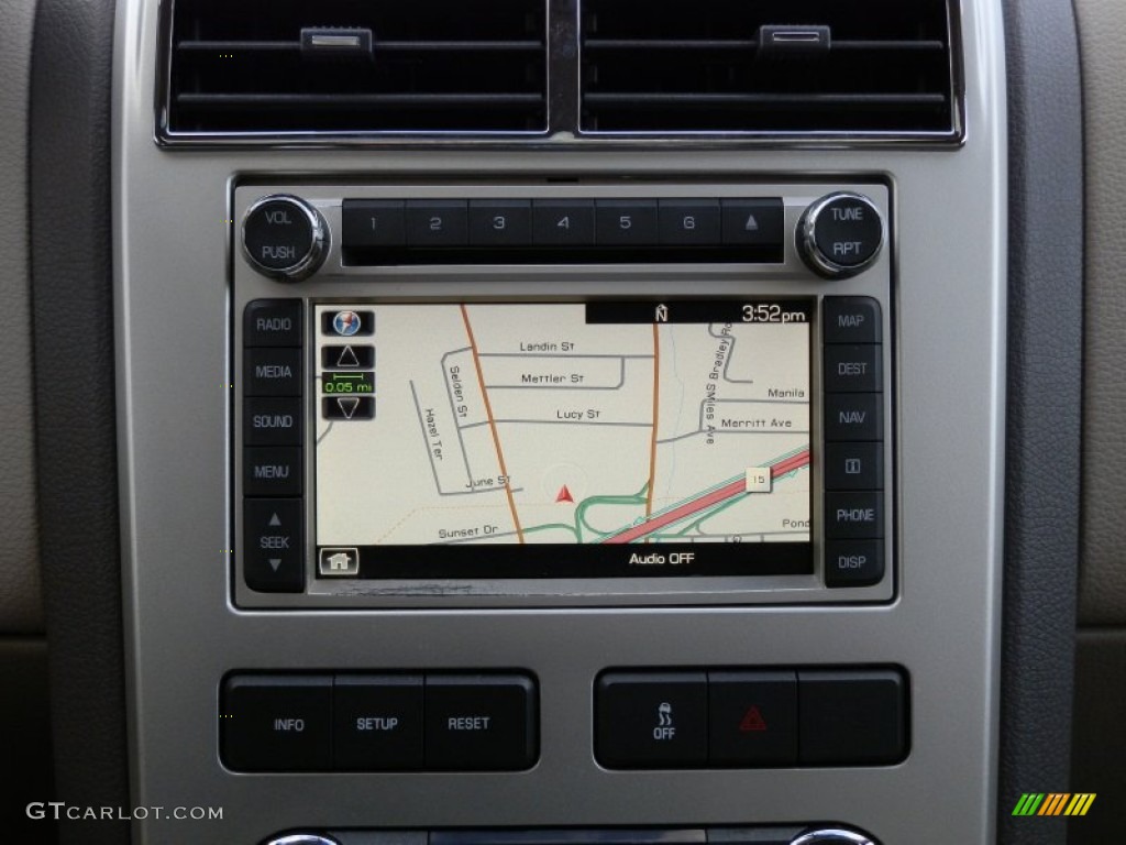 2010 MKX AWD - Sterling Grey Metallic / Light Camel photo #15