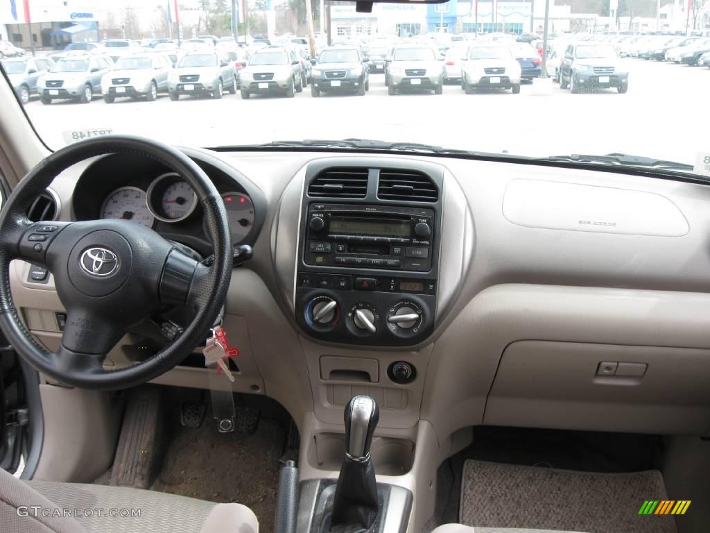 2004 RAV4 4WD - Titanium Metallic / Taupe photo #11
