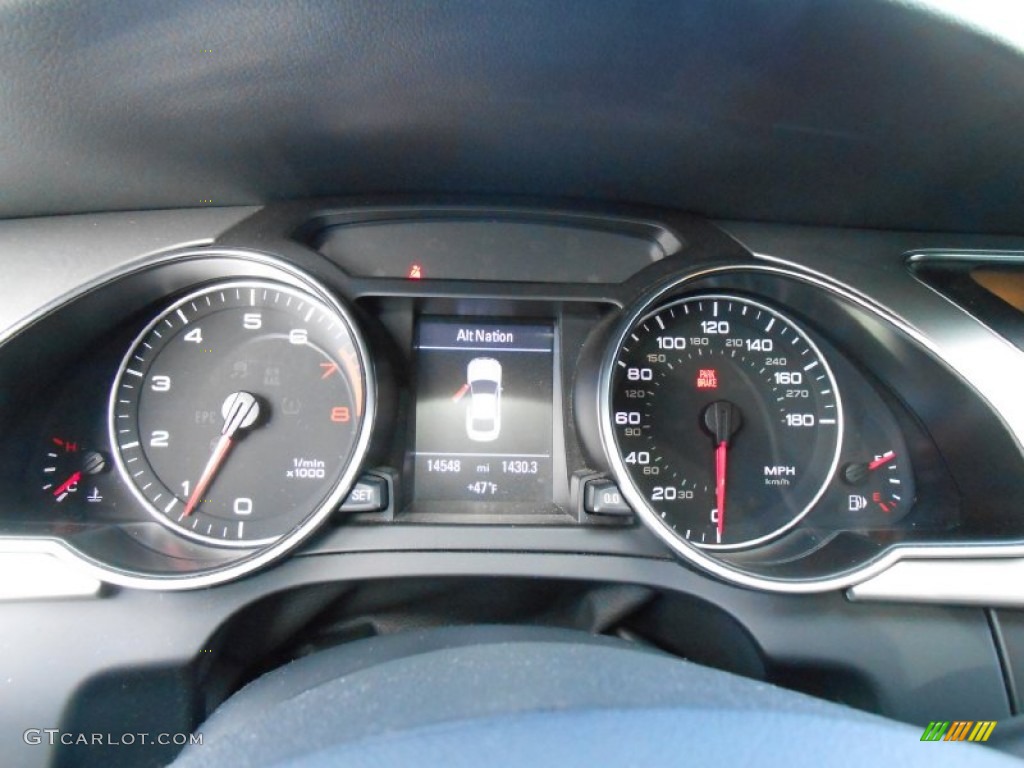 2010 Audi A5 2.0T quattro Coupe Gauges Photo #76658744