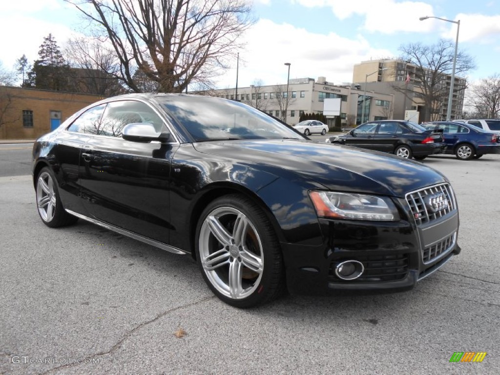 Brilliant Black 2011 Audi S5 4.2 FSI quattro Coupe Exterior Photo #76658801