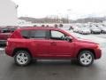 2008 Inferno Red Crystal Pearl Jeep Compass Sport 4x4  photo #6