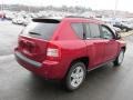 2008 Inferno Red Crystal Pearl Jeep Compass Sport 4x4  photo #7