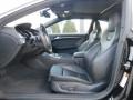 Black Silk Nappa Leather Front Seat Photo for 2011 Audi S5 #76658955