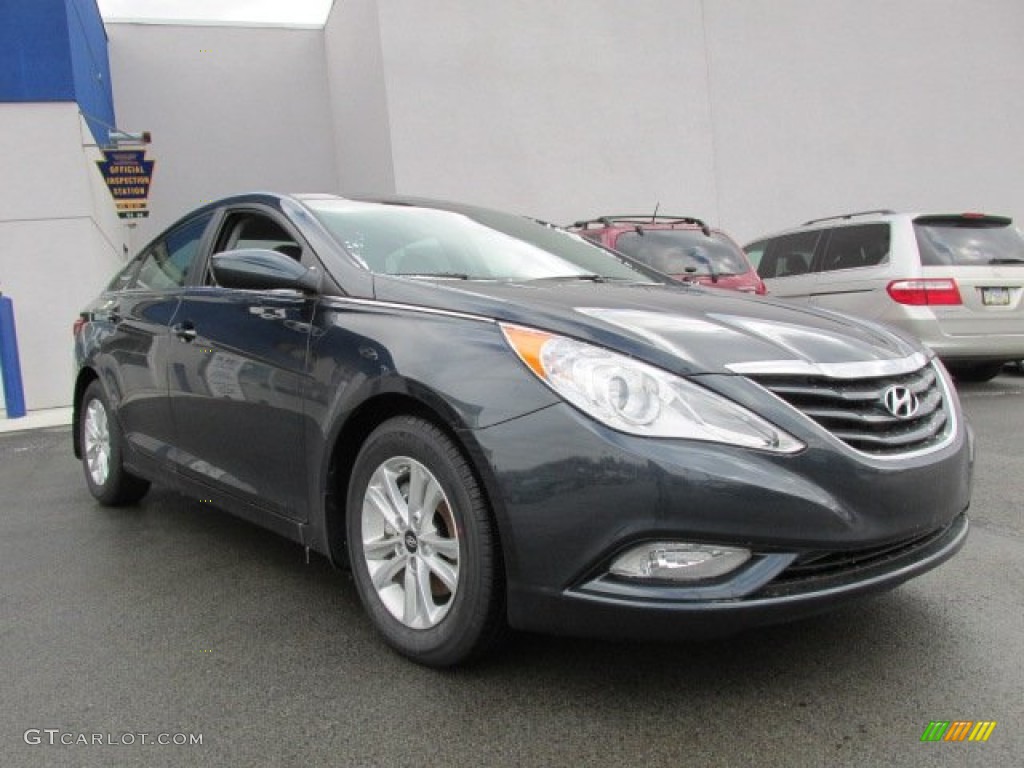 Pacific Blue Pearl 2013 Hyundai Sonata GLS Exterior Photo #76659366