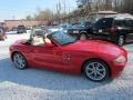 2004 Bright Red BMW Z4 3.0i Roadster  photo #13