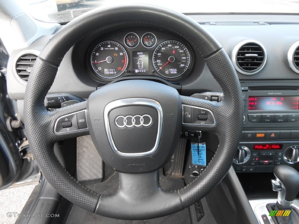 2009 Audi A3 2.0T quattro Steering Wheel Photos