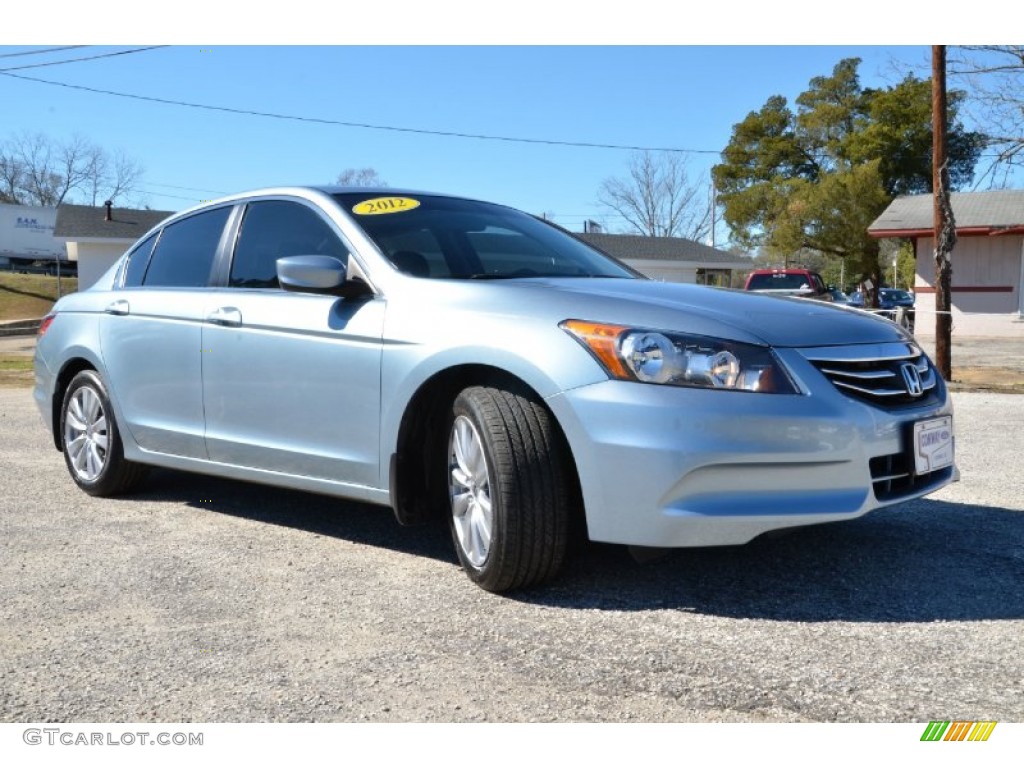 2012 Accord EX Sedan - Celestial Blue Metallic / Black photo #3