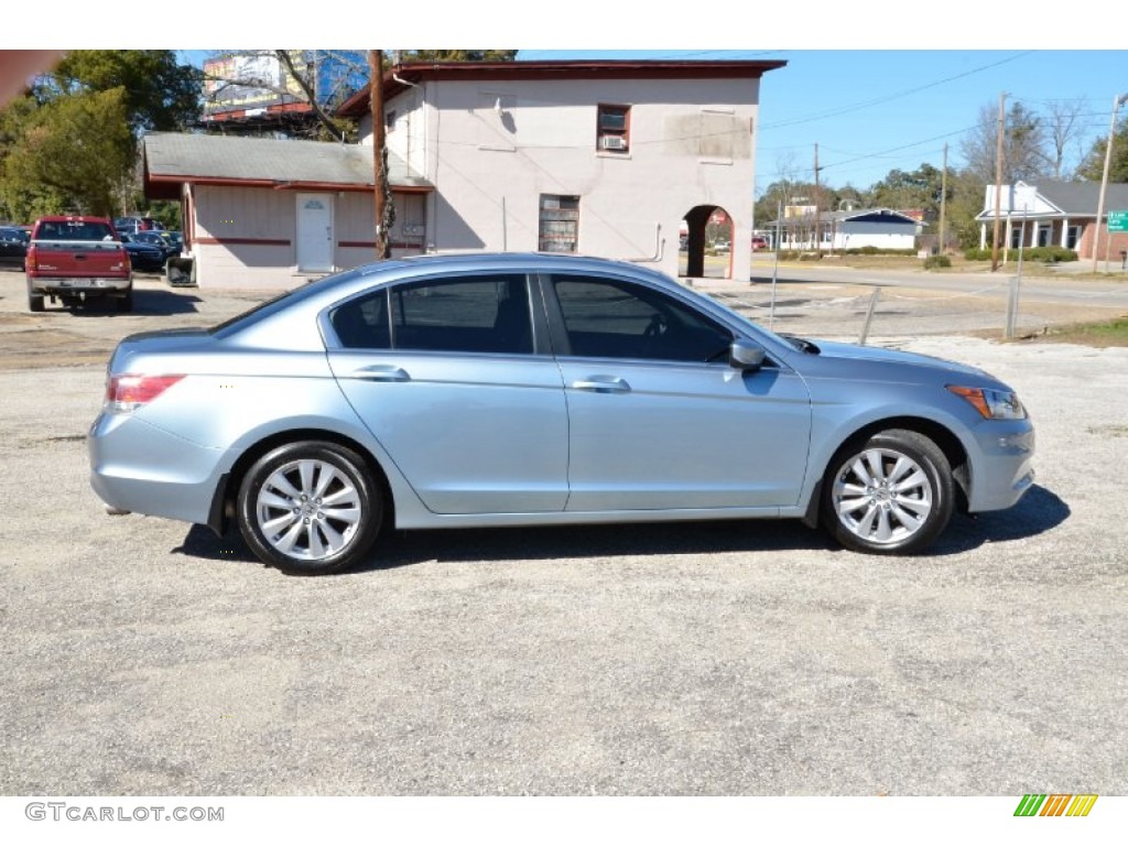 2012 Accord EX Sedan - Celestial Blue Metallic / Black photo #4