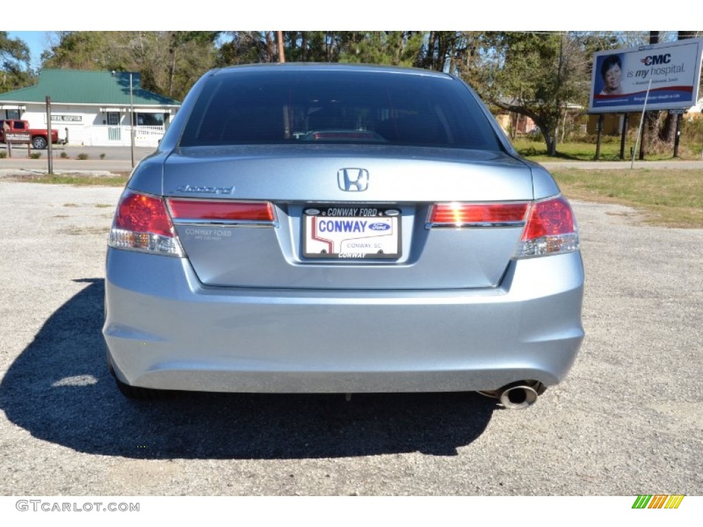 2012 Accord EX Sedan - Celestial Blue Metallic / Black photo #6