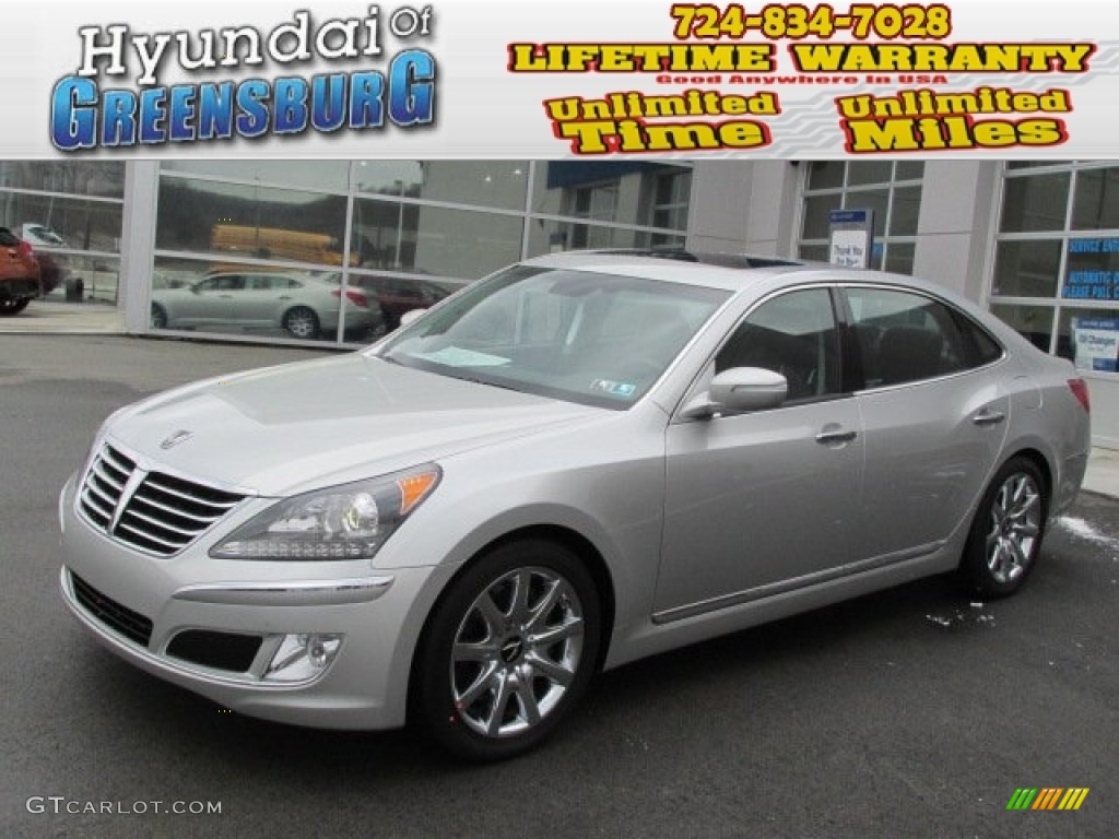 2013 Equus Signature - Platinum Metallic / Jet Black photo #1