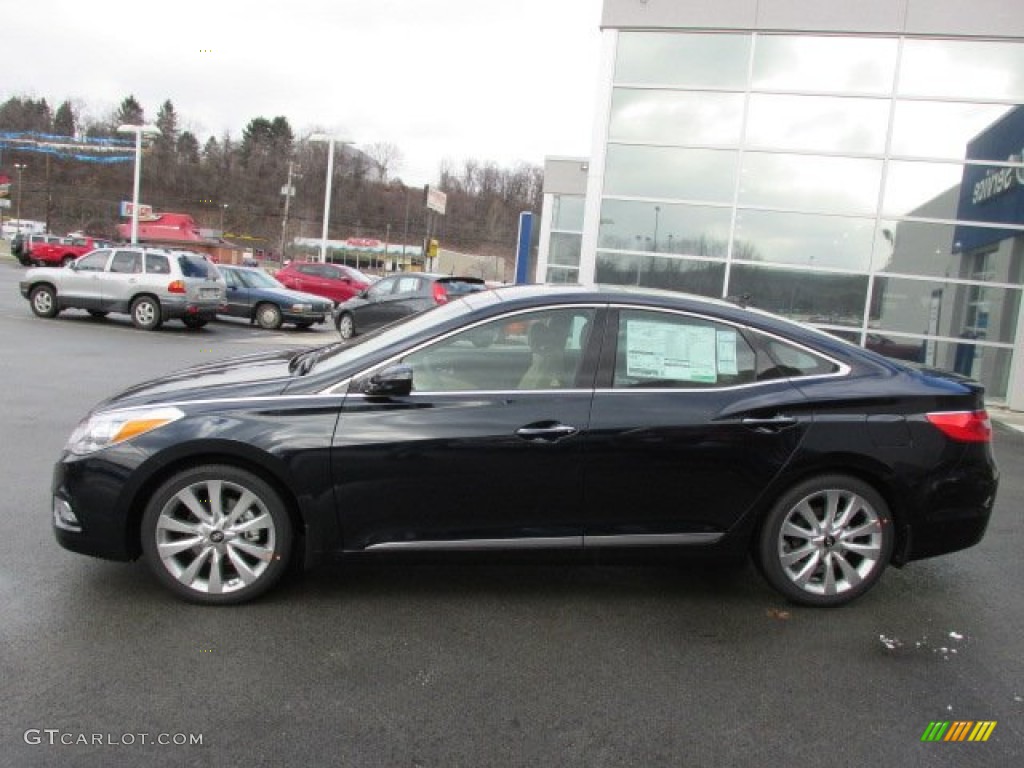 Midnight Blue Pearl 2013 Hyundai Azera Standard Azera Model Exterior Photo #76660733