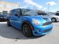 2008 Laser Blue Metallic Mini Cooper S Clubman  photo #3