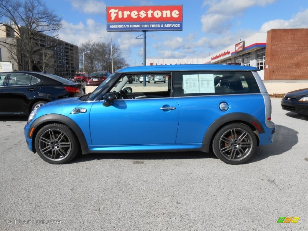Laser Blue Metallic 2008 Mini Cooper S Clubman Exterior Photo #76661781
