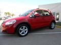 Vivid Red - SX4 Crossover Touring AWD Photo No. 3