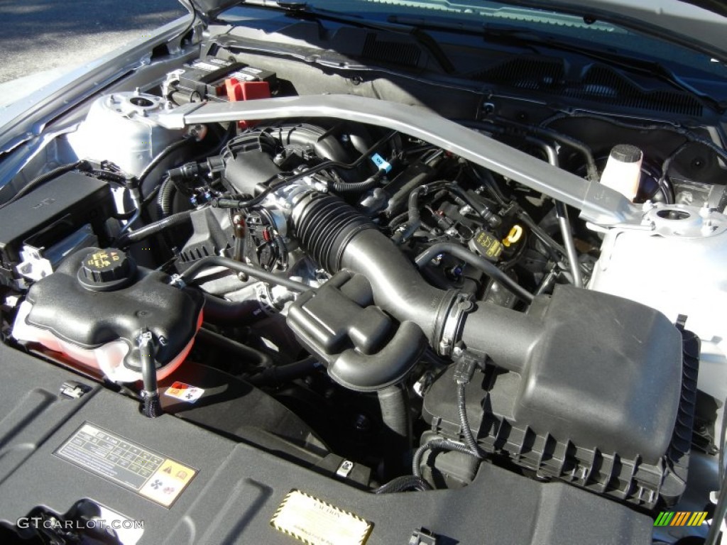 2013 Mustang V6 Premium Convertible - Ingot Silver Metallic / Charcoal Black photo #12