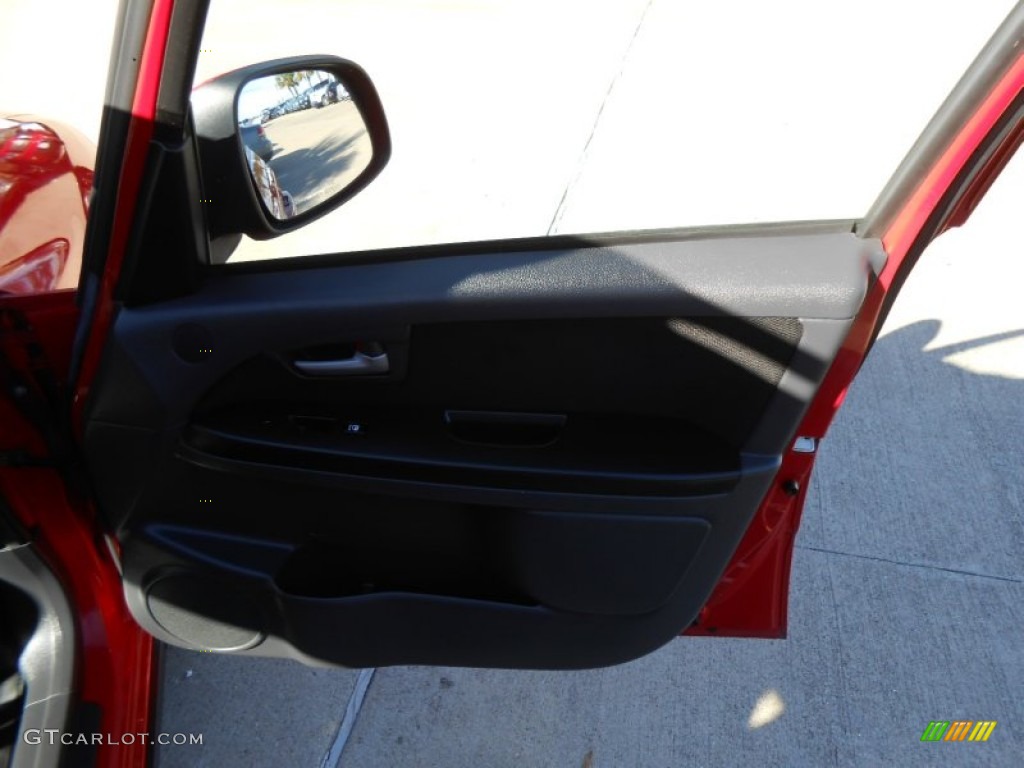2009 SX4 Crossover Touring AWD - Vivid Red / Black photo #16