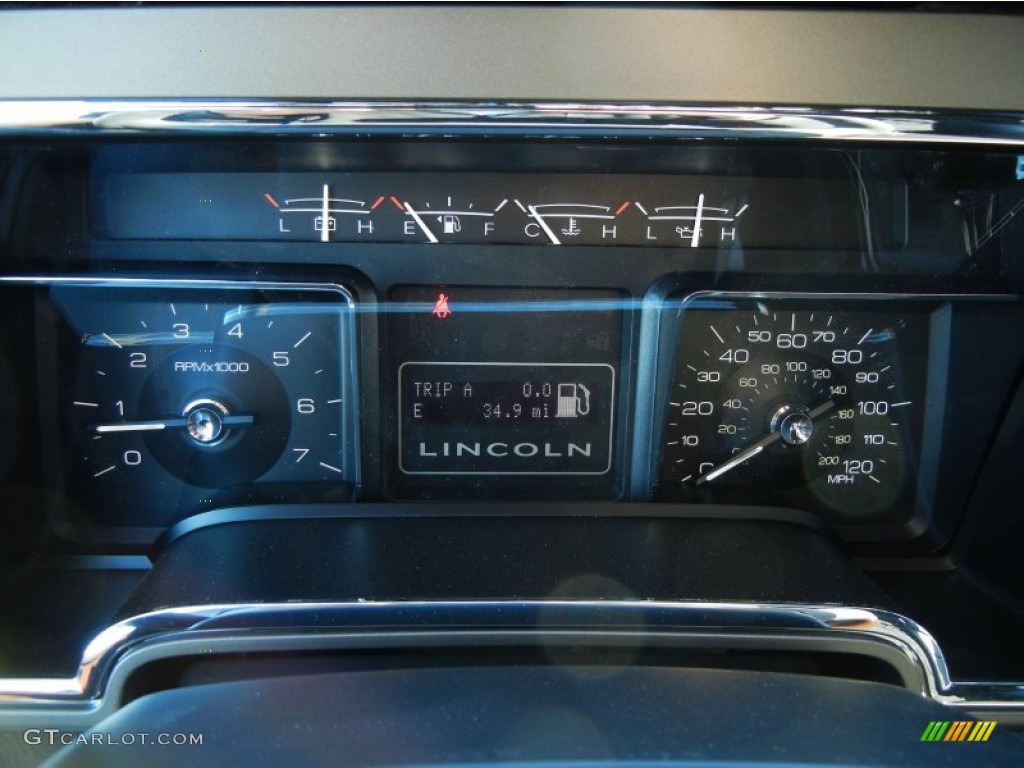 2013 Lincoln Navigator L 4x4 Gauges Photo #76662765