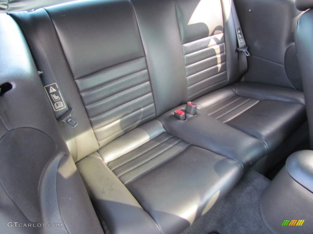 Dark Charcoal Interior 2002 Ford Mustang GT Convertible Photo #76663610