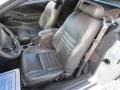 Dark Charcoal 2002 Ford Mustang GT Convertible Interior Color